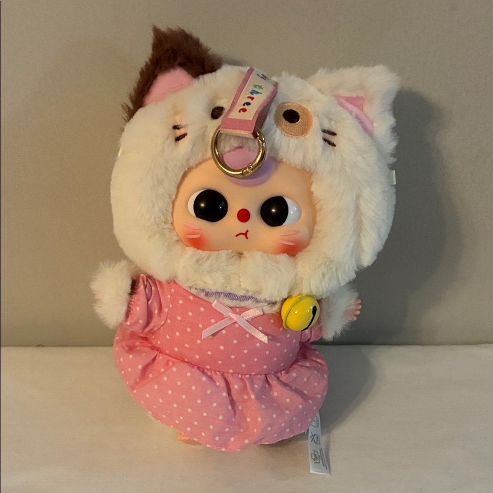 Baby Three Kitten Wardrobe Plush Blind Box